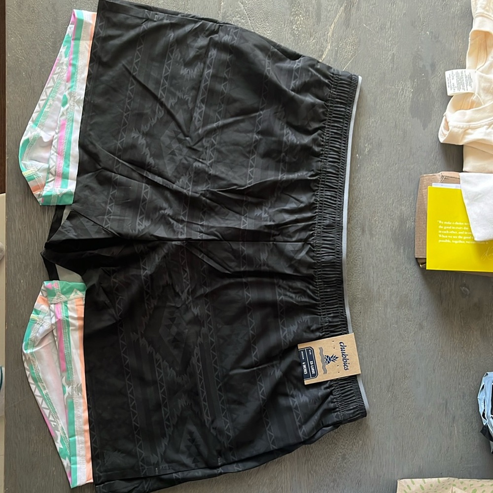 Men’s chubbies ultimate training shorts XXL, never worn, new with tags.